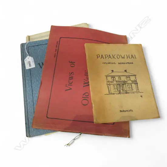 EARLY WELLINGTON by LOUIS E. WARD, VIEWS OF OLD WELLINGTON & PAPAKOWHAI - COLONIAL HOMESTEAD (3)