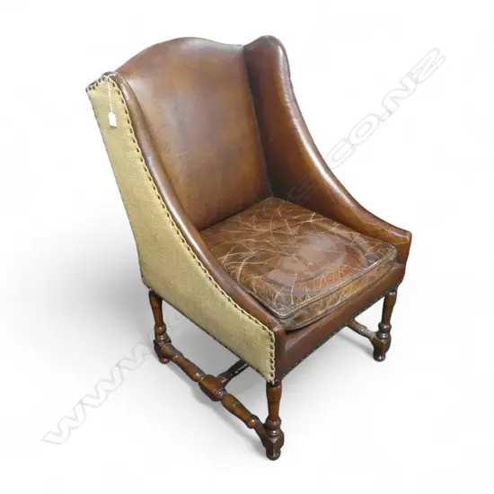 QUALITY LEATHER ARMCHAIR