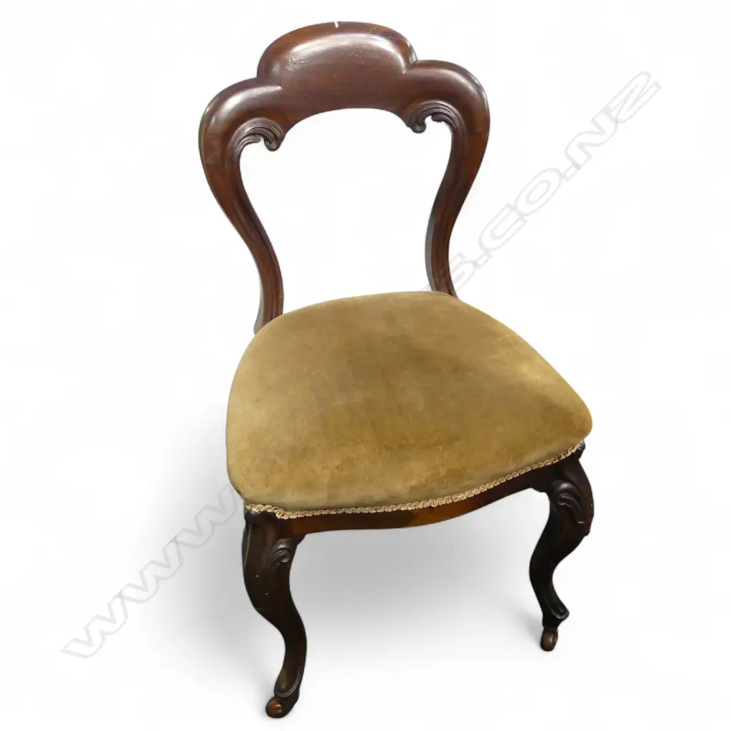 VICTORIAN MAHOGANY DINING CHAIR Image 1++