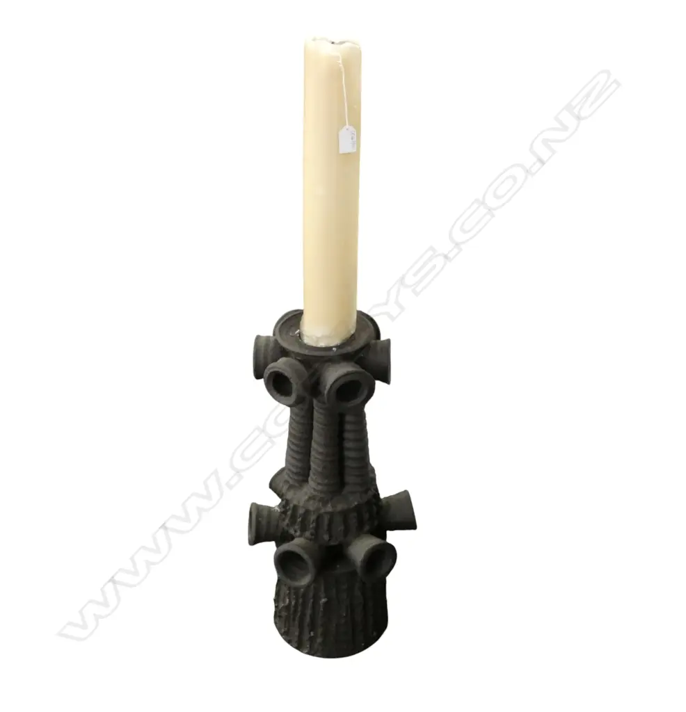 STUDIO POTTERY CANDLE HOLDER H.575mm Image 1++