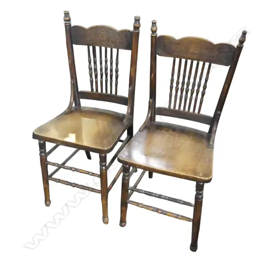 PR SPINDLE BACK CHAIRS