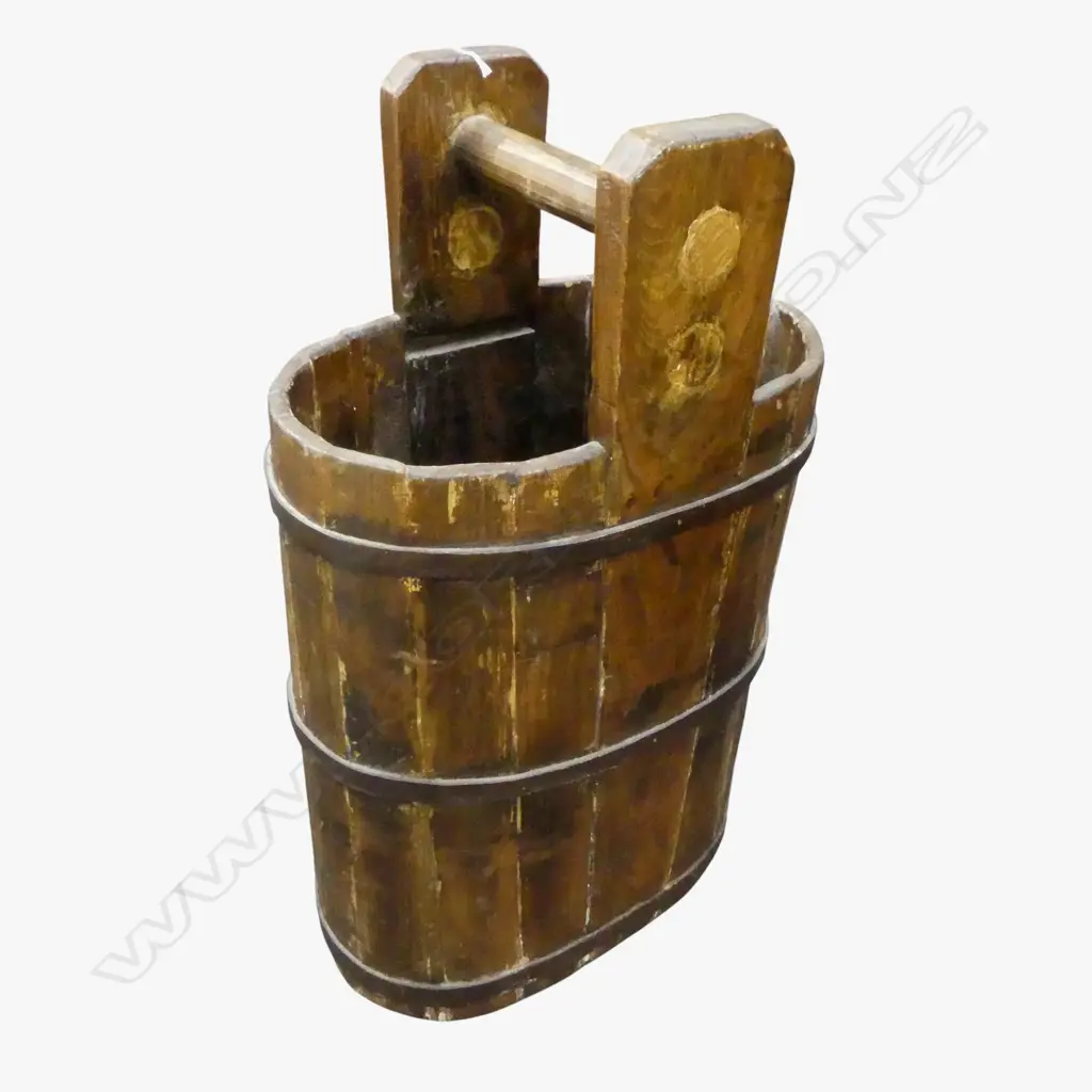 LG WOODEN BUCKET H.700mm Image 1++