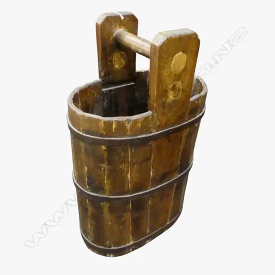 LG WOODEN BUCKET H.700mm