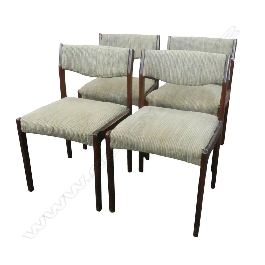 4 DANISH RETRO / MID CENTURY DINING CHAIRS Image 1++