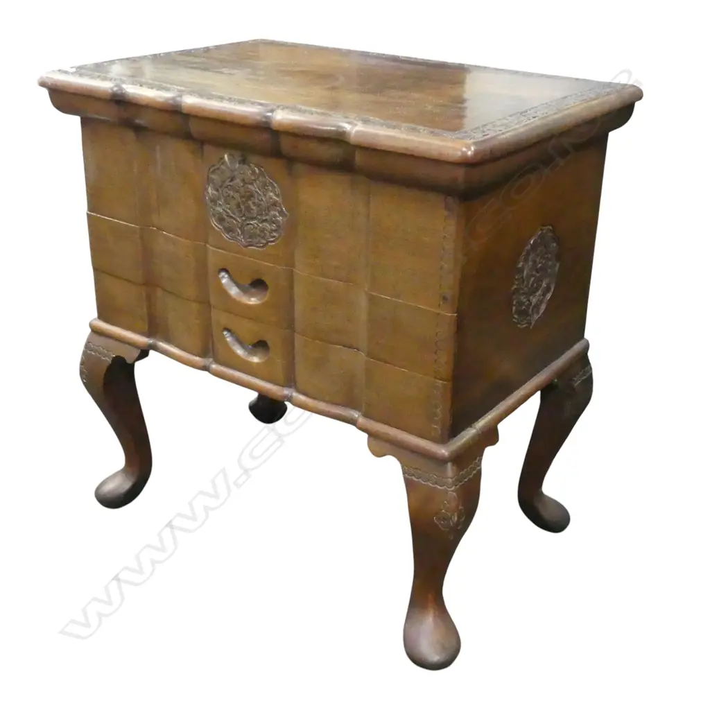 MAHOGANY SMALL CHEST 480x325x490mm Image 1++