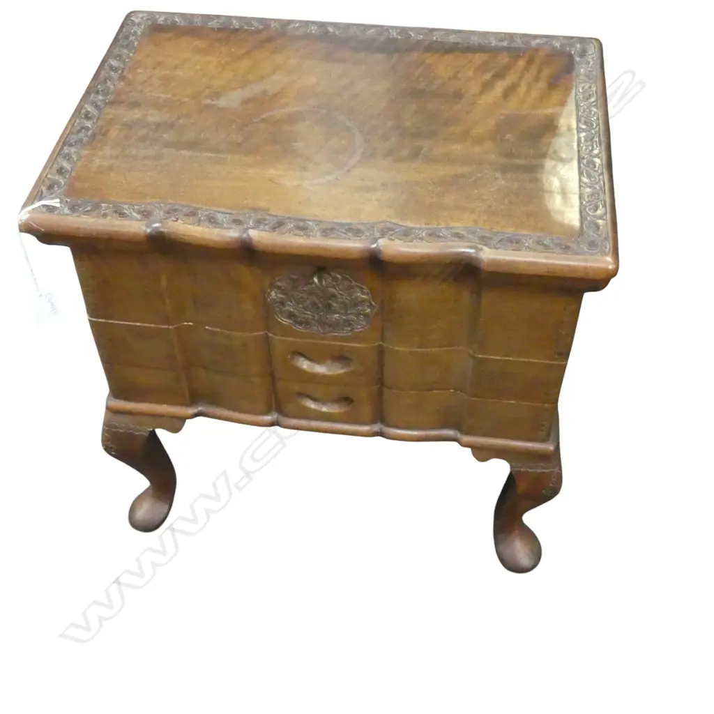 MAHOGANY SMALL CHEST 480x325x490mm Image 1++