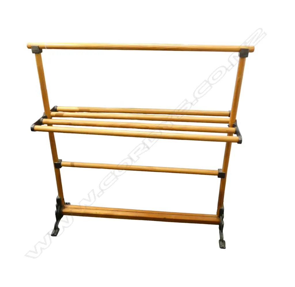 WOODEN TOWEL RAIL W.905mm Image 1++