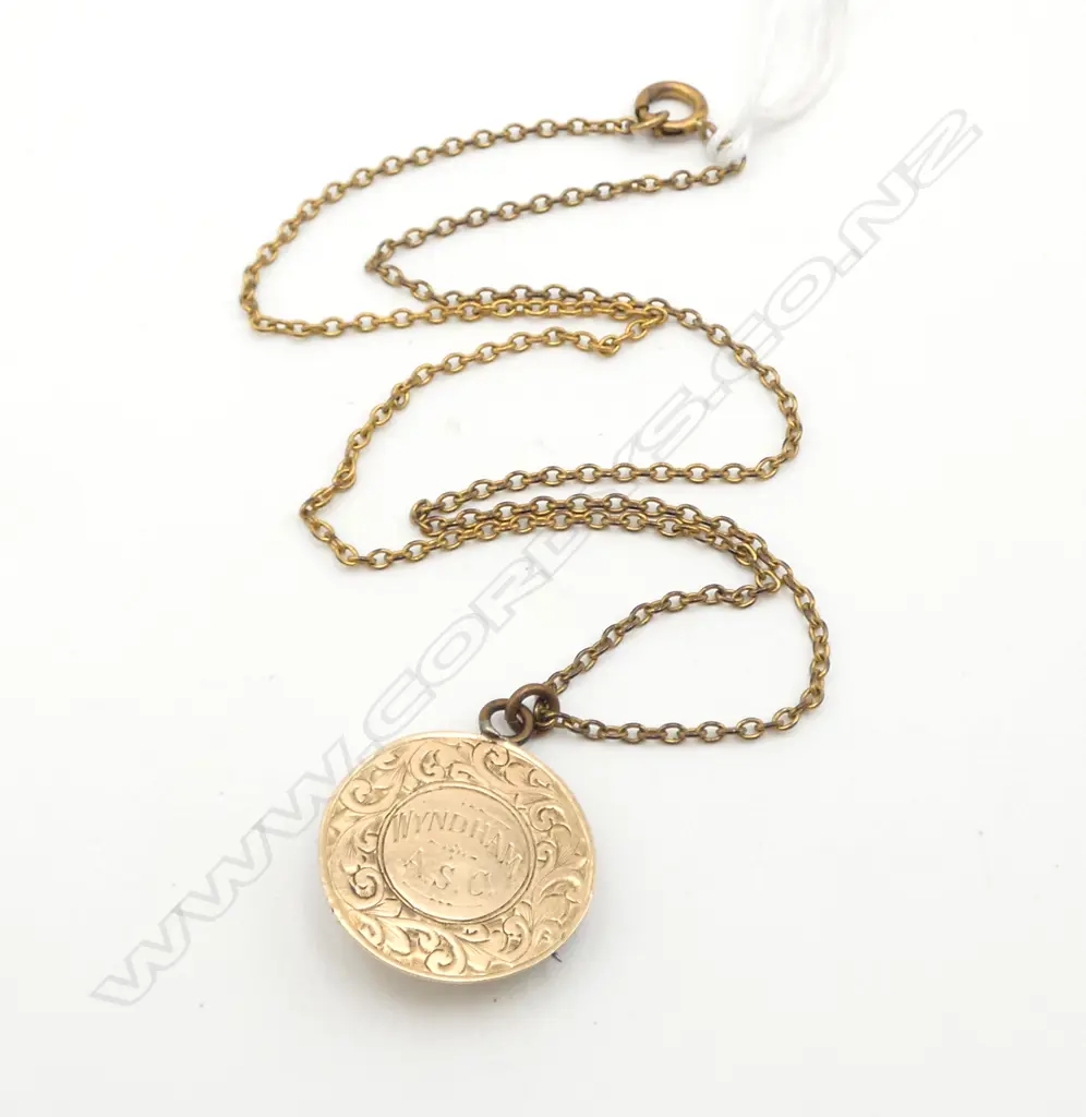 9CT GOLD WYNDHAM NZ SHOOTING MEDAL GOLD WIEGHT 2.8GRMS  Image 1++