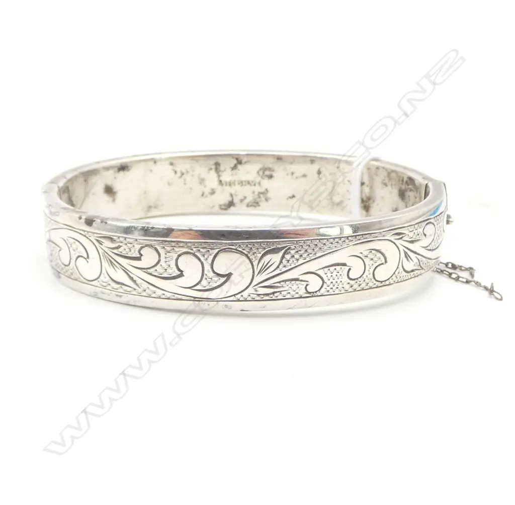 S/SILVER BANGLE 27GMS Image 1++