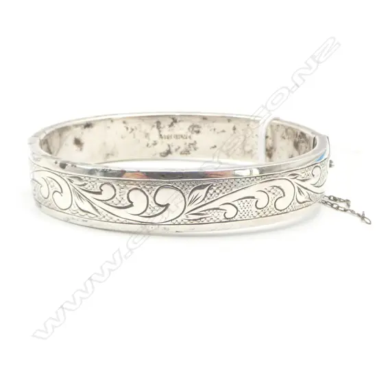 S/SILVER BANGLE 27GMS