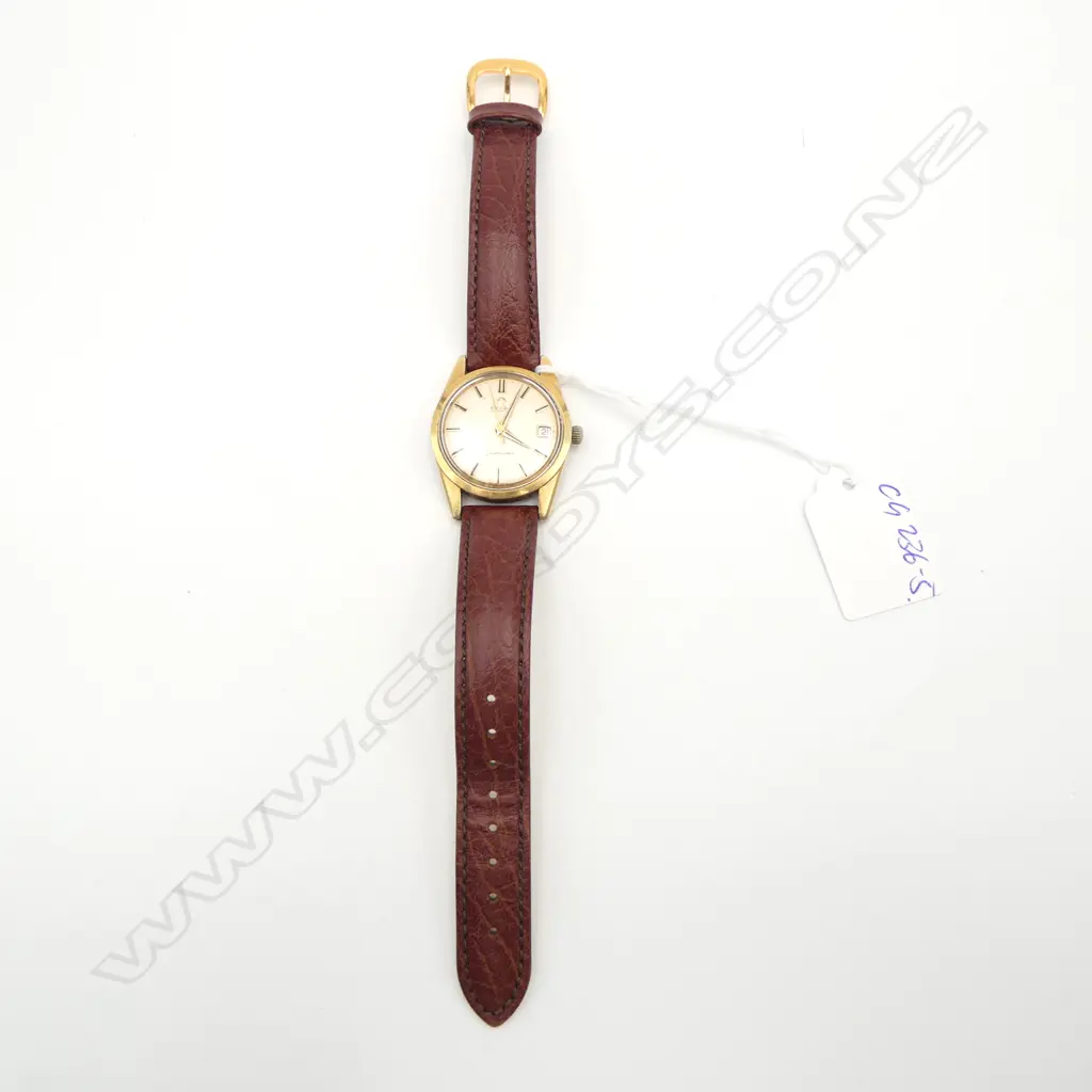 VINTAGE OMEGA AUTOMATIC SEAMASTER GENT'S WRISTWATCH gold capped top Running Image 1++