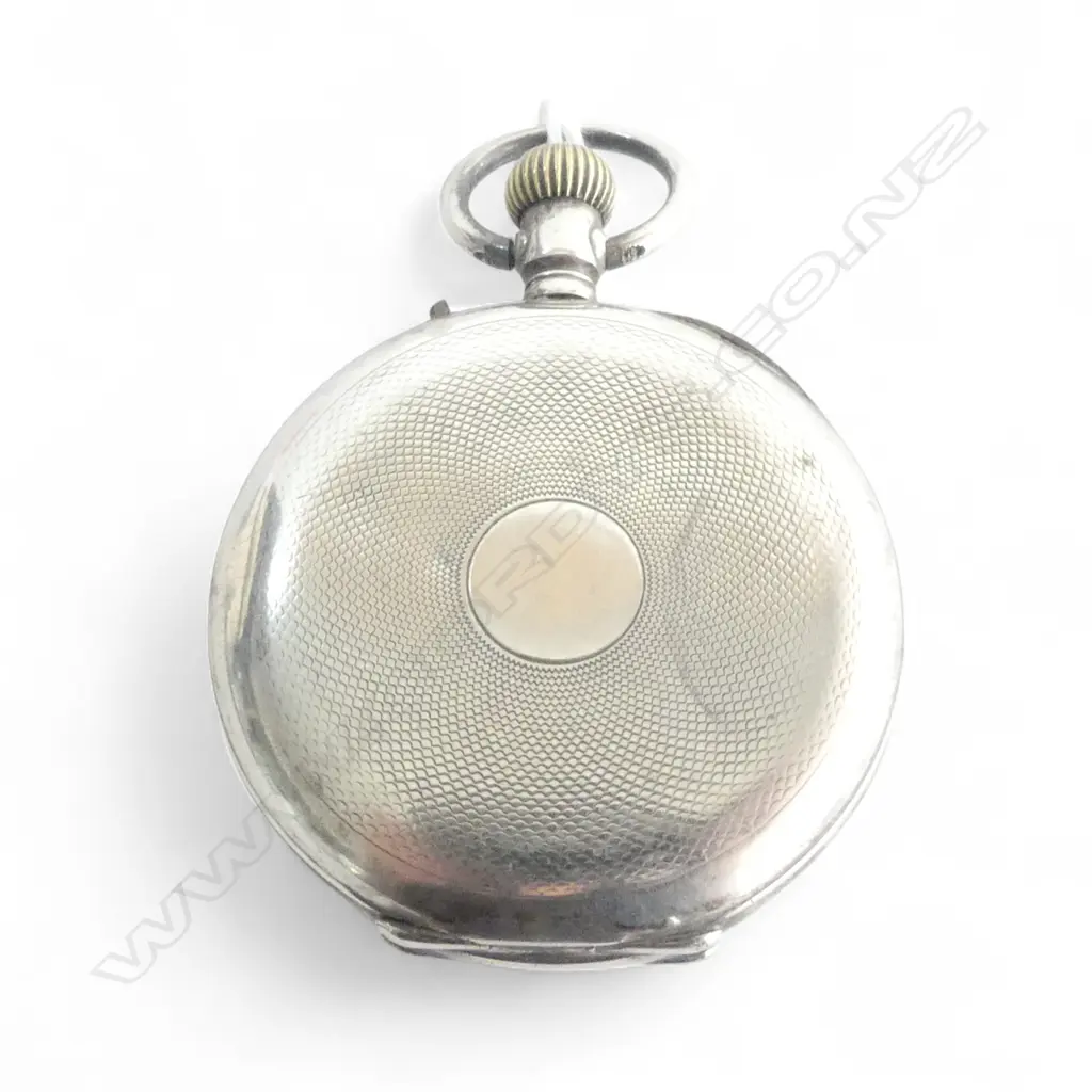 S/SILVER POCKET WATCH NOT GOING Image 1++
