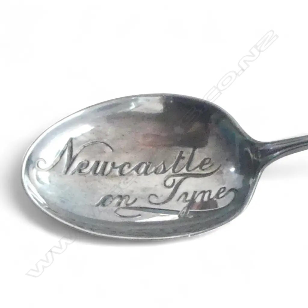ANTIQUE SILVER CUP & SPOON, 120.53gm Image 1++