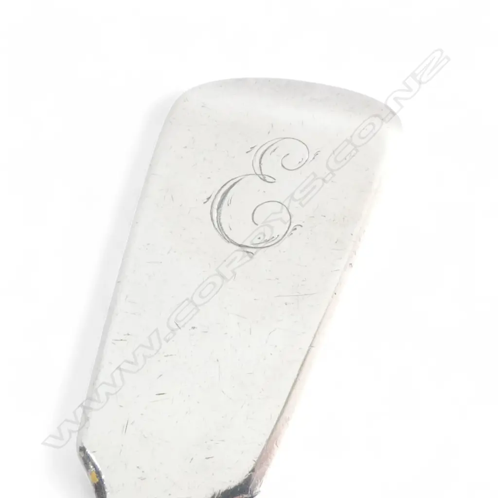GEORGIAN STG SILVER LADLE, 200gms Image 1++