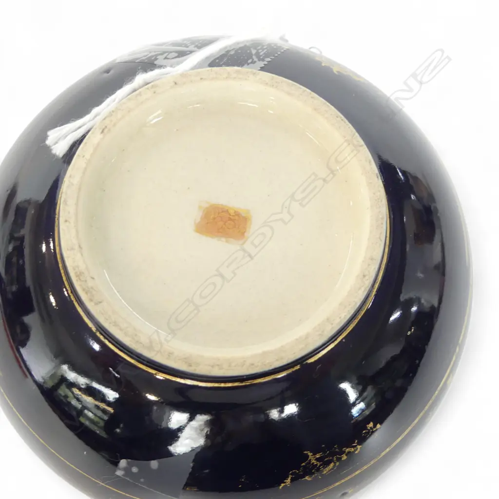 MEHJI PERIOD SATSUMA BOWL SIGNED DIA 110MM Image 1++