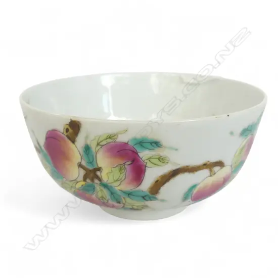 CHINESE DOUCAI BOWL, GUANGXU MARK, 120mm dia