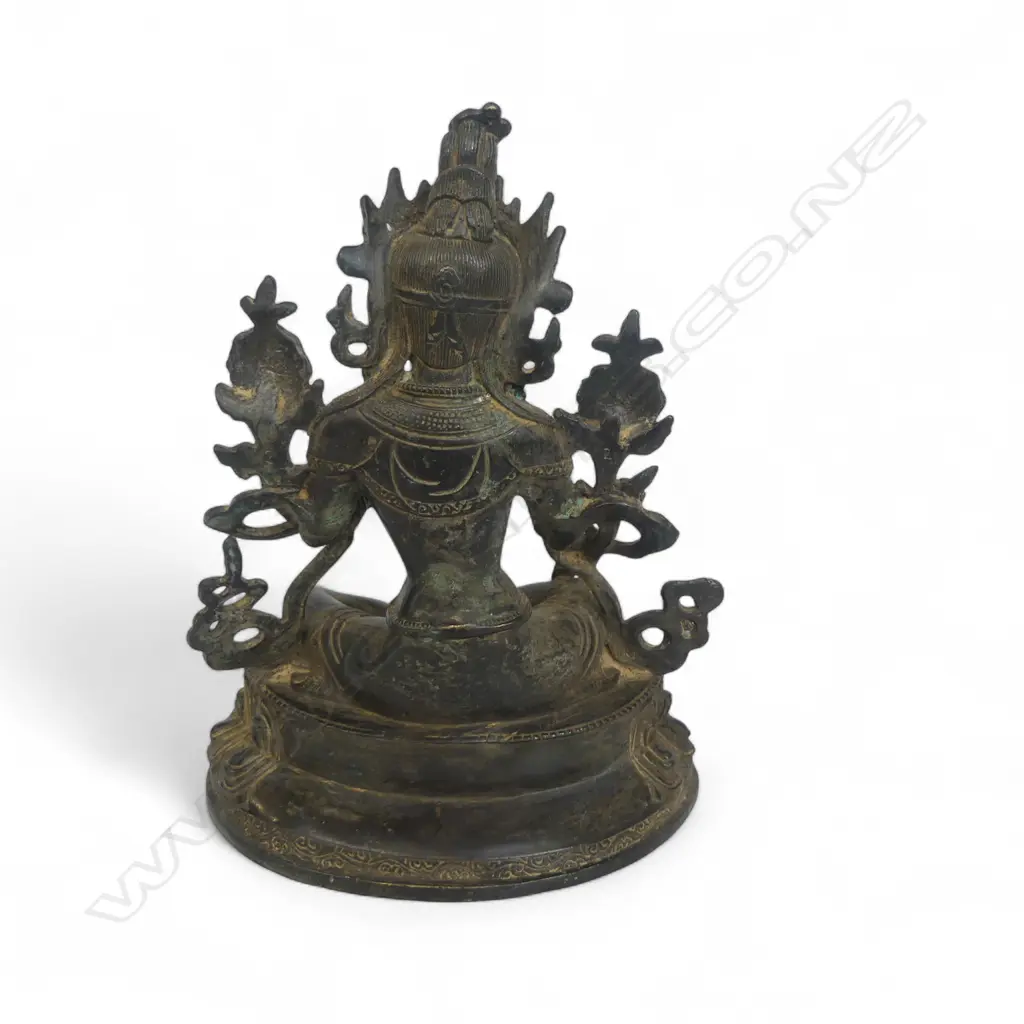 ORIENTAL BRONZE FIGURE H.210mm Image 1++