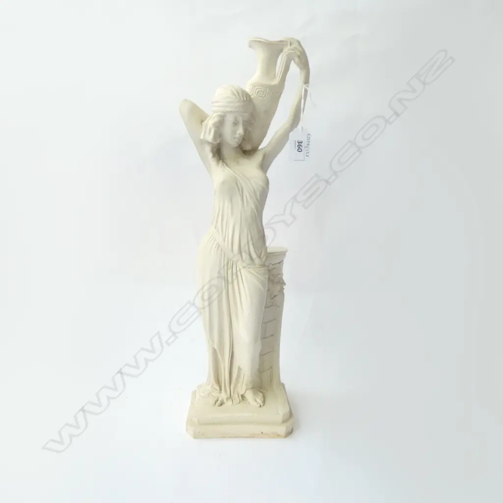 TALL FIGURINE THE WATER CARRIER H440MM Image 1++