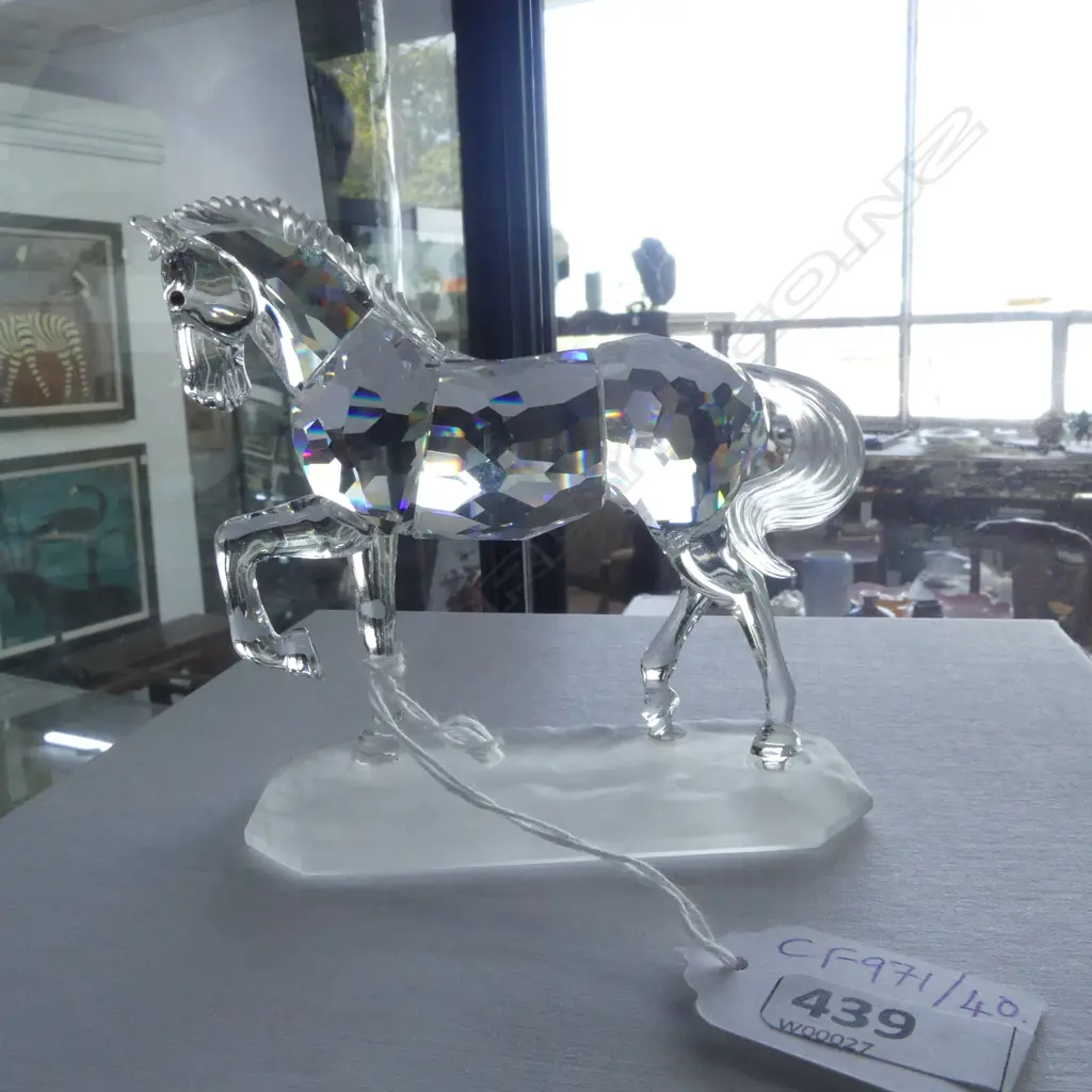 SWAROVSKI HORSE H.95mm + BOX Image 1++