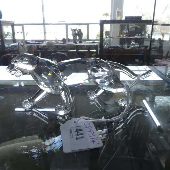 SWAROVSKI LEOPARD L.140mm + BOX