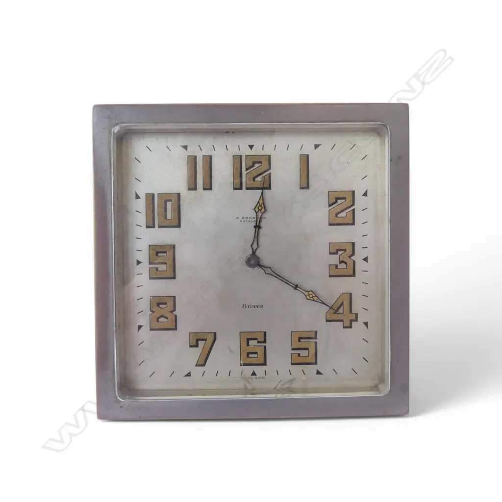 A. KOHN AUCKLAND CLOCK 120x120mm  Image 1++