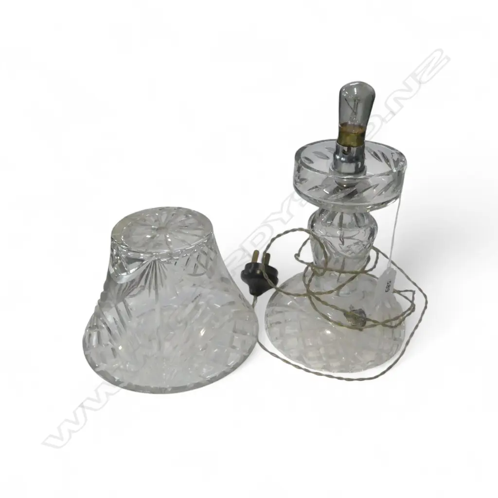 WATERFORD CRYSTAL TABLE LAMP H.310mm Image 1++
