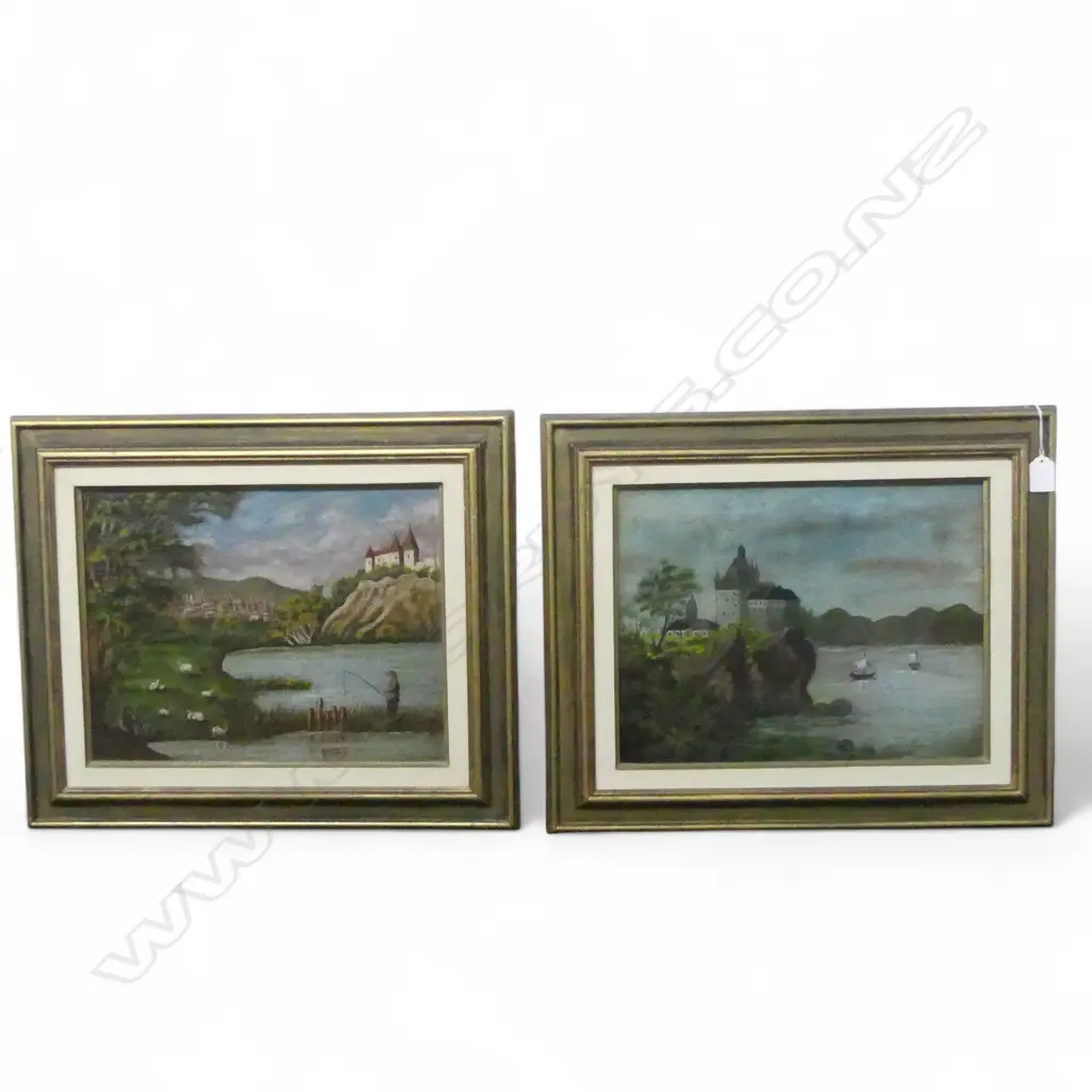 PR ANTIQUE ARTWORKS, OIL ON CANVAS, ARTIST UNKNOWN 285x370mm Image 1++
