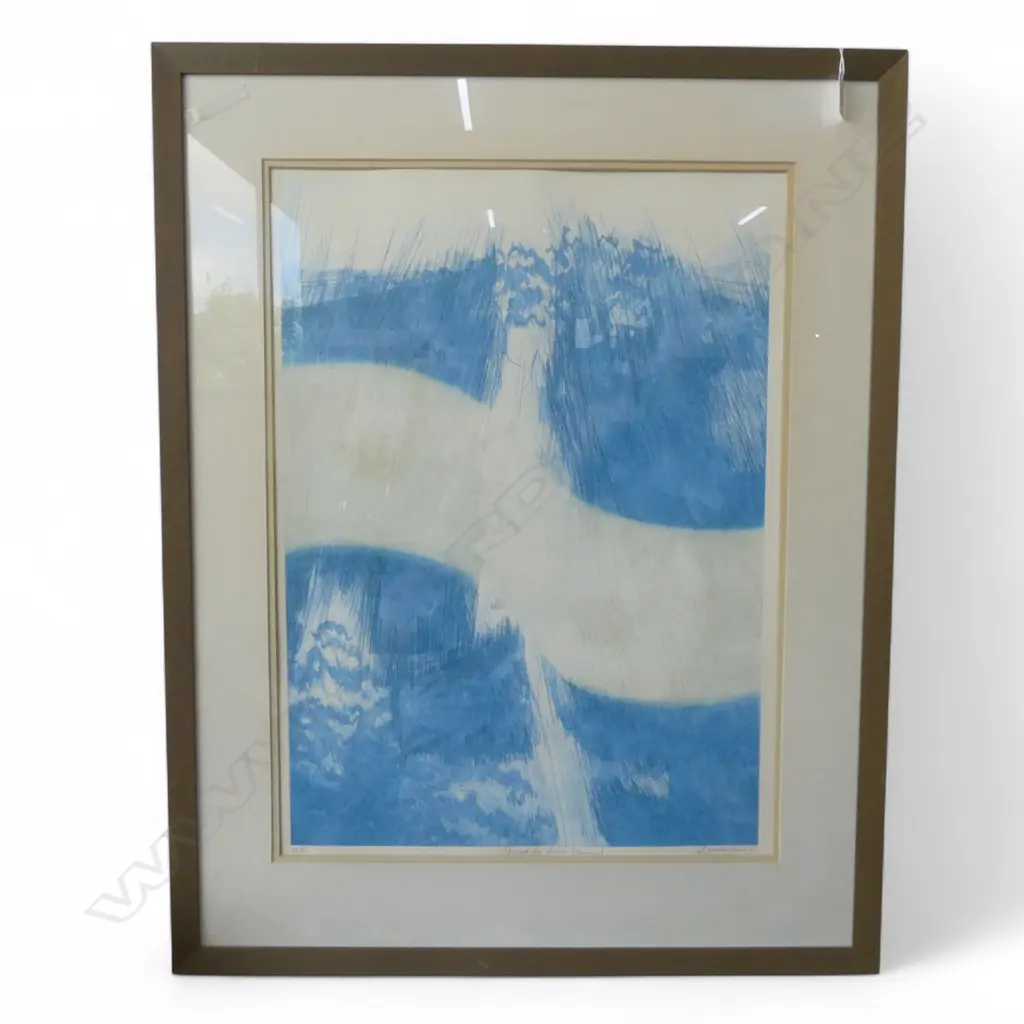 BONNIE QUIRK, THROUGH THE BUSH (GREEN), ETCHING 25/50, 580x420mm Image 1++