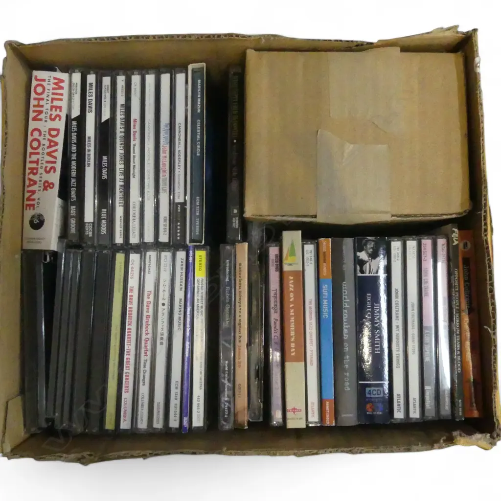 BOX OF APPROX 40 CDS Image 1++