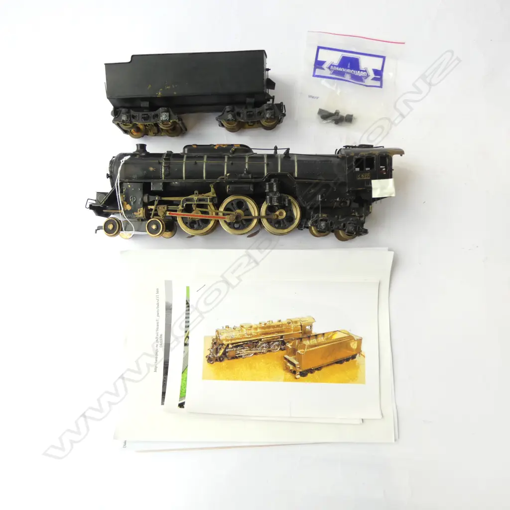 VINTAGE O GAUGE ELECTRIC ENGINE C622 & TENDER Image 1++