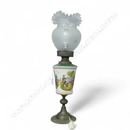 VINTAGE TABLE LAMP H.550mm - KERO LANTERN STYLE