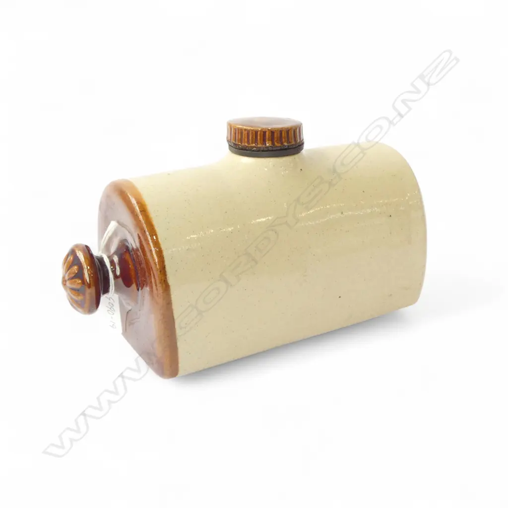 VINTAGE CERAMIC HOT WATER BOTTLE L.230mm Image 1++