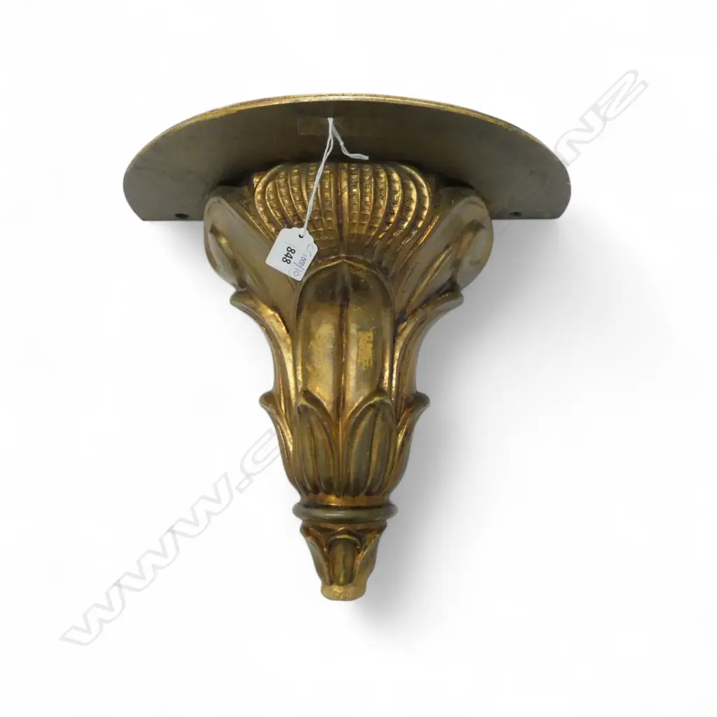 GILT WALL SCONCE - BASE REPAIRED H.285mm Image 1++