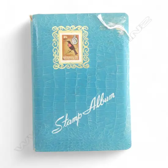 STAMP ALBUM EDWARDIAN STAMPS & 26 SIDE FACE QUEENS