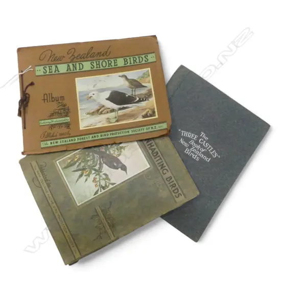 3 VINTAGE NZ BIRD ALBUMS