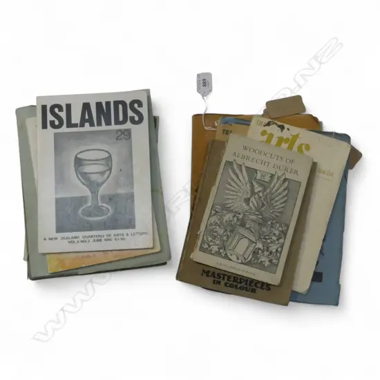 ASST. ART REFERENCE Incl. N.Z. PERIODICALS