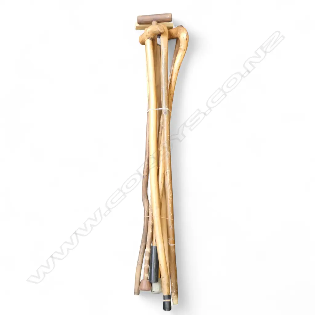 7 FOLK ART WALKING STICKS Image 1++