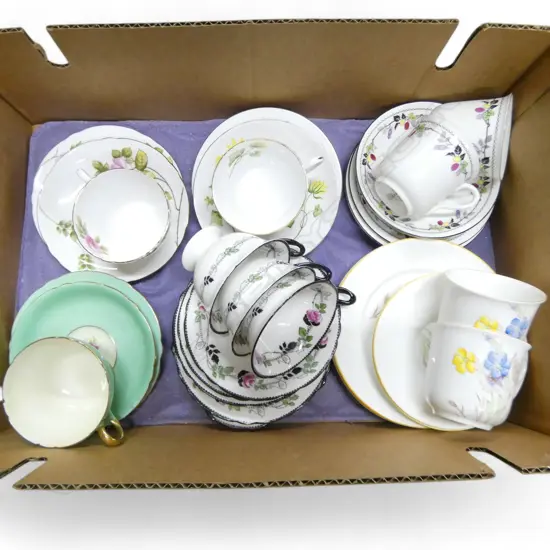 10 SHELLEY CHINA CSPS MIXED PATS