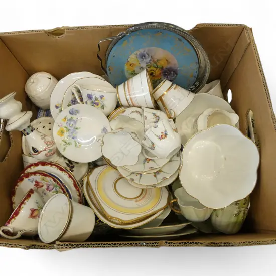 BOX LOT CSPS & OTHER CHINA