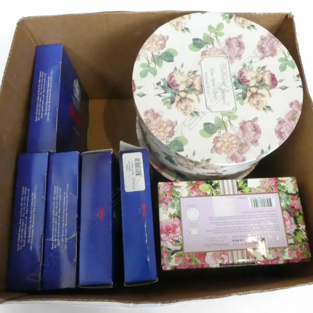 ASST. BOXED SPODE, WILLAIM JAMES & MAXWELL & WILLIAMS CHINA Image 1++
