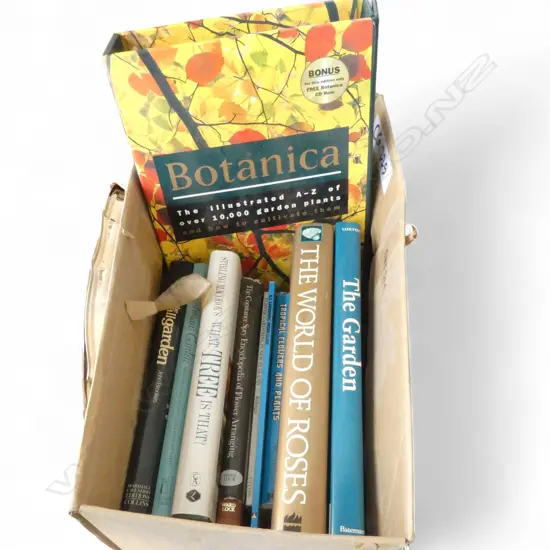 ASST. BOOKS; GARDENING ETC