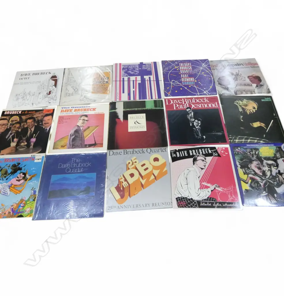 ASST. BRUBECK JAZZ LPs etc Provenance: Ex Collection Wellington Choy Image 1++