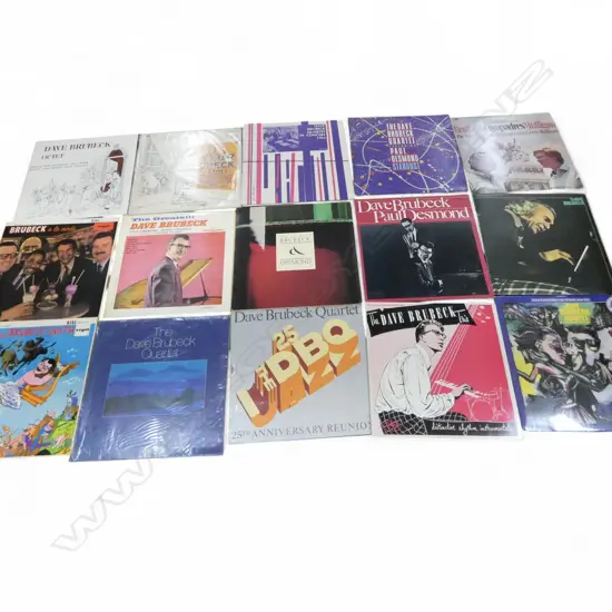 ASST. BRUBECK JAZZ LPs etc Provenance: Ex Collection Wellington Choy