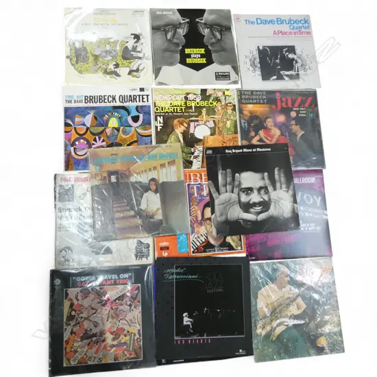 ASST. MAINLY BRUBECK JAZZ LPs etc Provenance: Ex Collection Wellington Choy