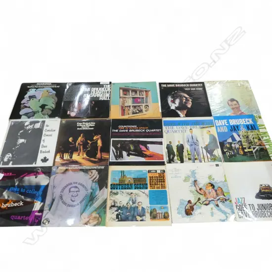 ASST. BRUBECK JAZZ LPs etc Provenance: Ex Collection Wellington Choy