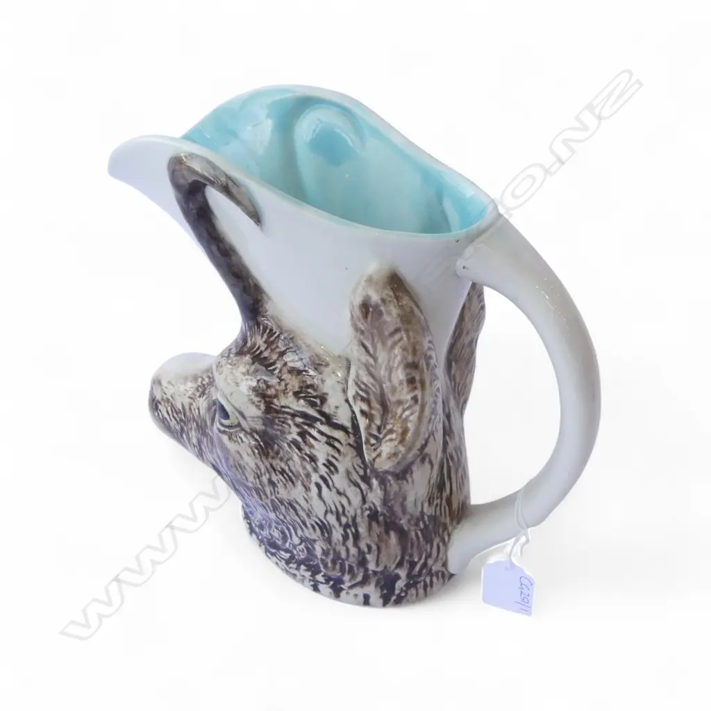 SARREGUEMINES RAMS HEAD JUG H.220mm Image 1++