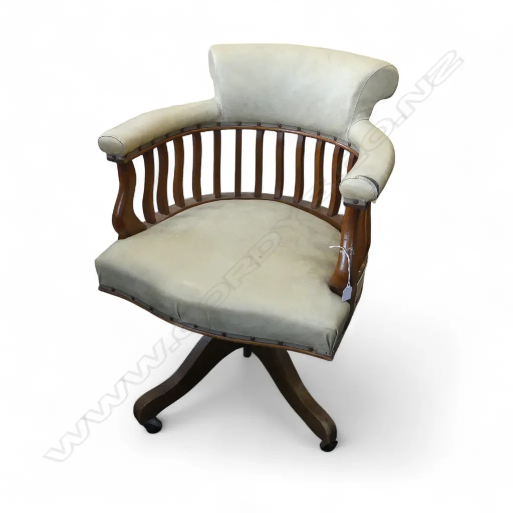 UPHOLSTERED SWIVEL CHAIR H.900mm Image 1++