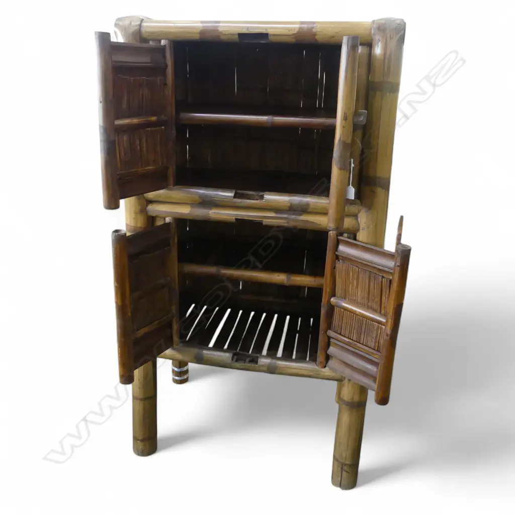 ORIENTAL BAMBOO CABINET 880x550x1610mm Image 1++