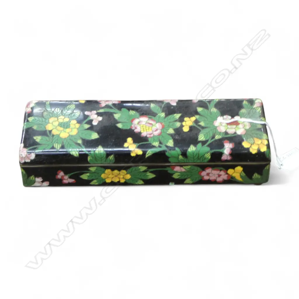 CLOISONNE CONTAINER L.255mm Image 1++
