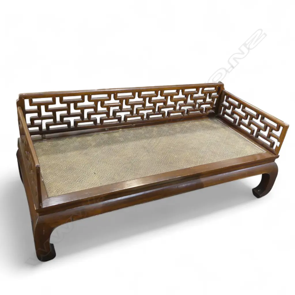 CHINESE ELM ARHAT BED / OPIUM SOFA 2100x960x840mm Image 1++